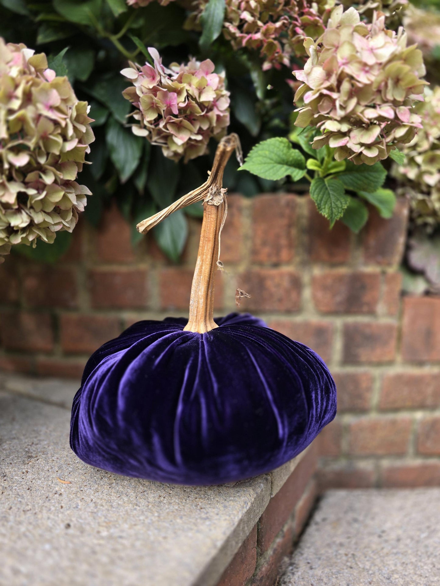 Chocolate BROWN Silk Velvet X-LARGE Pumpkin Decor Decoration Rustic Farmhouse Wedding Thanksgiving Boho Gift Idea Home Shelf Modern Handmade