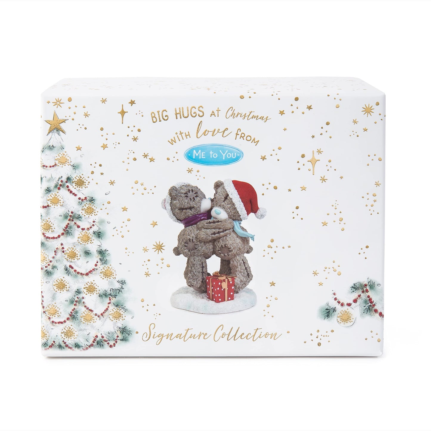 Me to You Tatty Teddy Christmas Figurine, Red, White