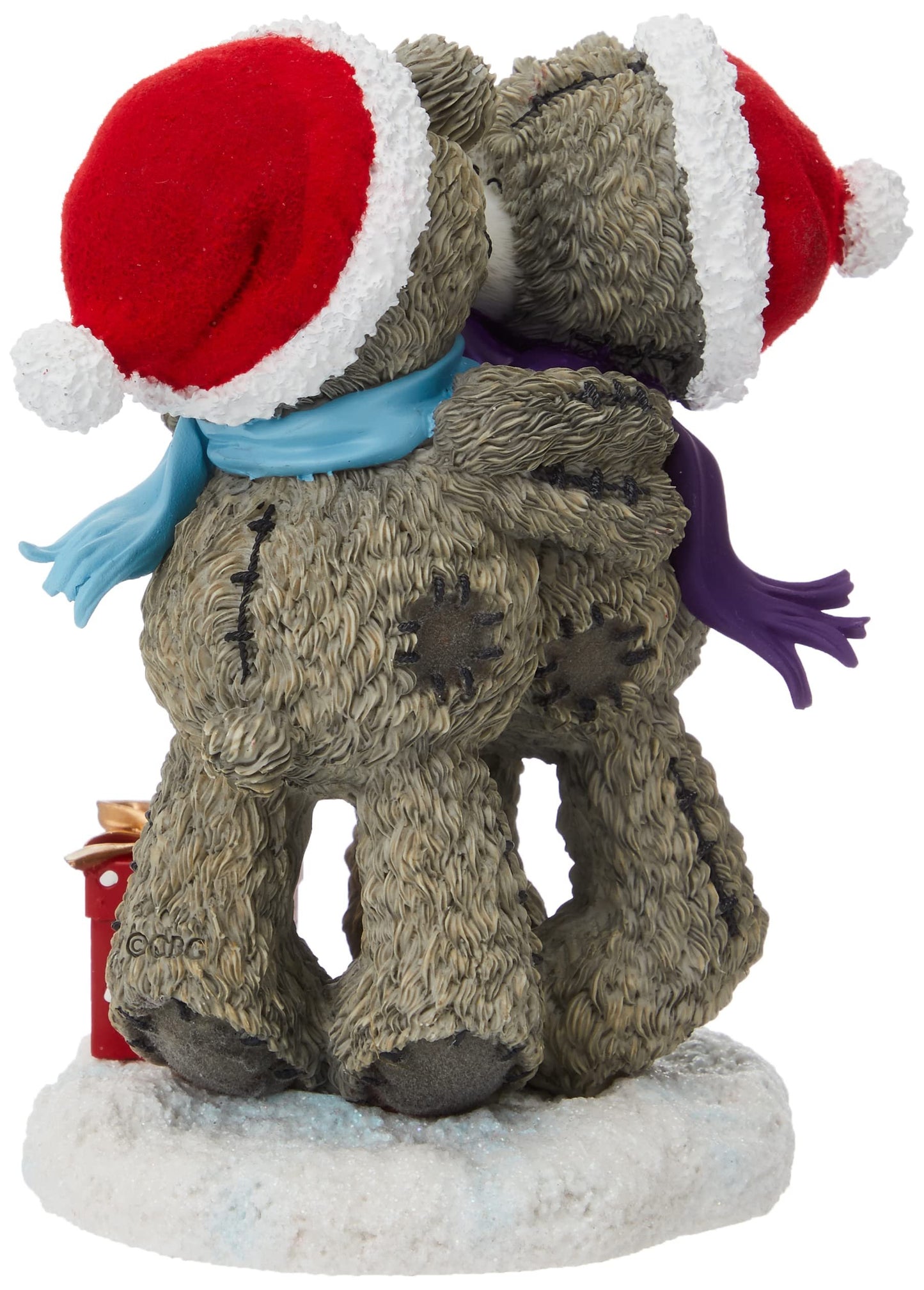 Me to You Tatty Teddy Christmas Figurine, Red, White