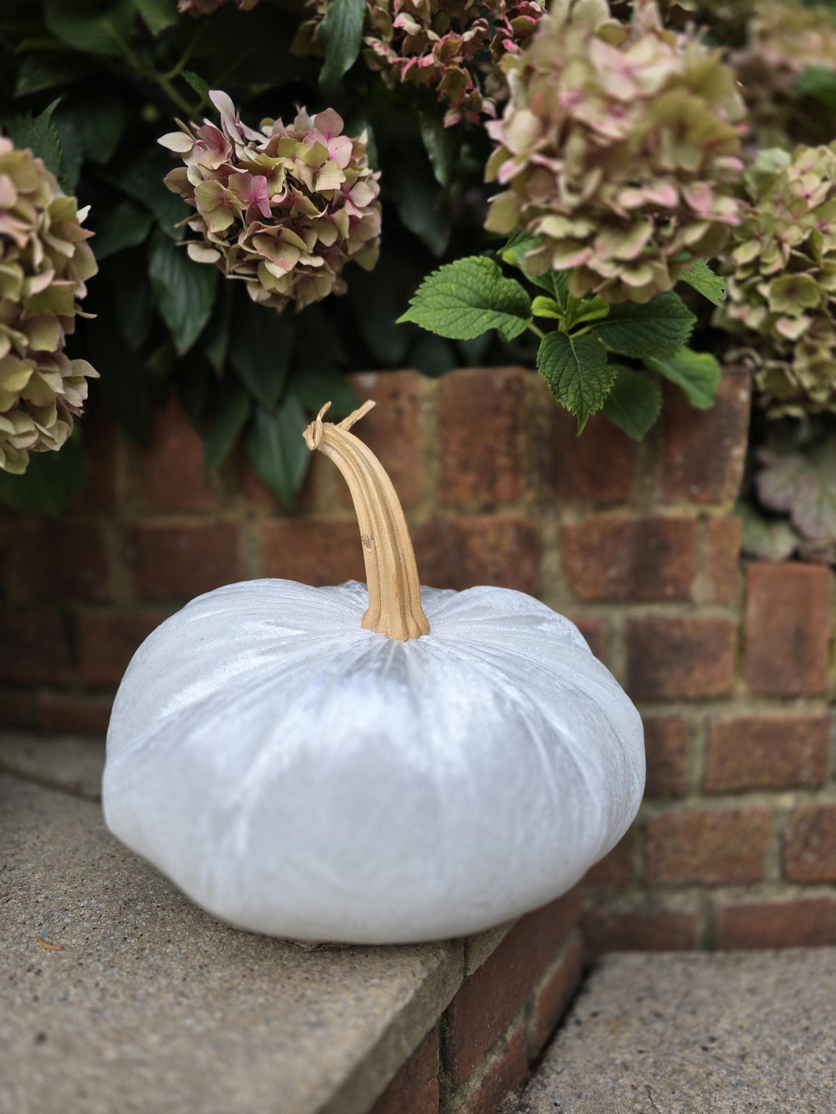 Large Orange Crushed Velvet Pumpkin, Luxury Fall Pumpkin Decor, Handmade Autumn Pumpkin, Thanksgiving Table Decor, Rustic Harvest Decor